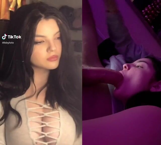 Blowjob Tiktok Vs Real Life Porn Mp X