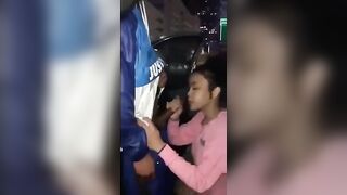 Black Girl Blowjob: BJ in the Parking lot #3