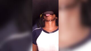 Black Girl Blowjob: Make her throat a playhouse #1