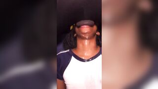Black Girl Blowjob: Make her throat a playhouse #2