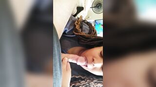 Black Girl Blowjob: Friends Black Mom Sucks Dick #3