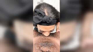 Black Girl Blowjob: Easy Deepthroat #4