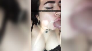 BlowJob: Cute girl sucking cock #5
