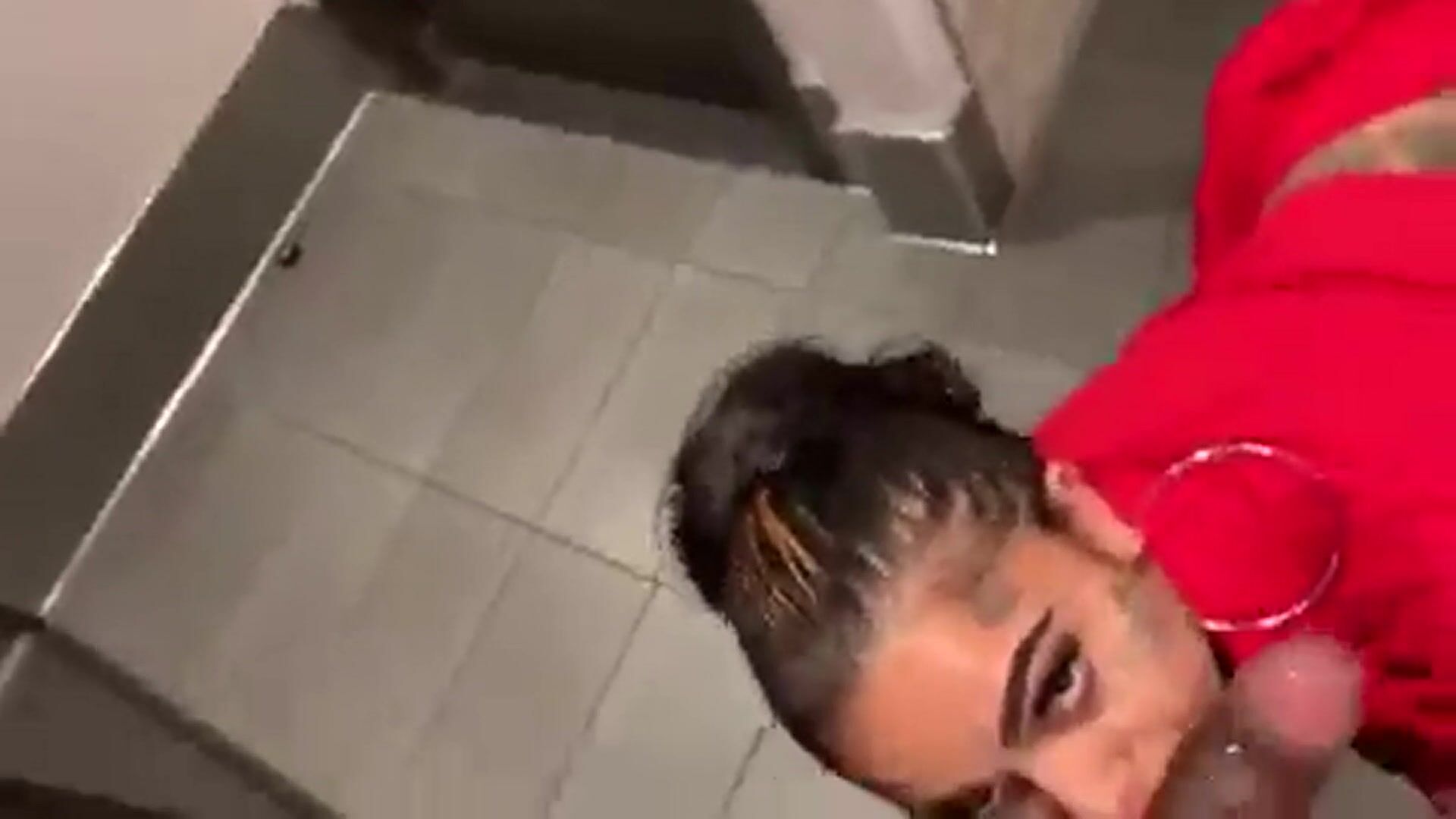She didn’t wanna wait til we got home to suck me up