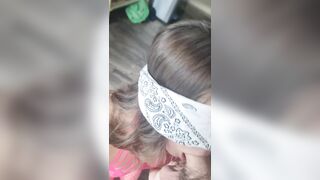 BlowJob: First time being blindfolded #3