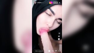 BlowJob: Insta LIVE, Don't stop until you reach the top #5