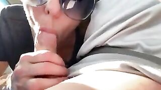 BlowJob: We still had 50 miles to go, but he wanted to cum #5