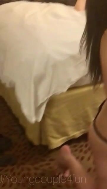 Worshipping his cock
