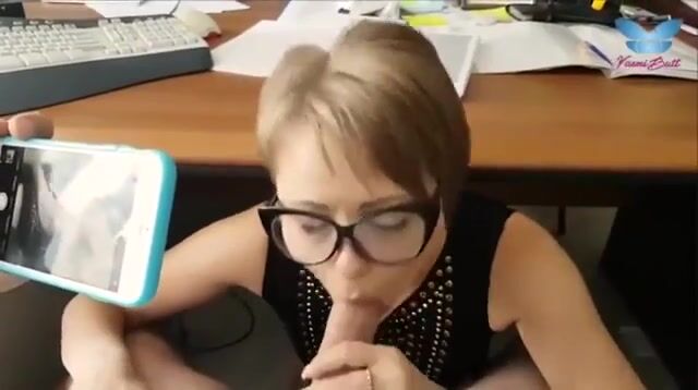 Secretary at work