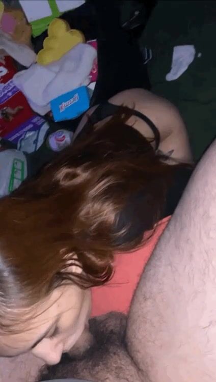 Sucking some dick in my undies