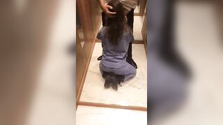 BlowJob: She gives best pleasure in elevator ???? #4