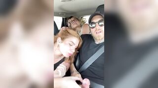 BlowJob: none of us could wait till we were out of the car #4
