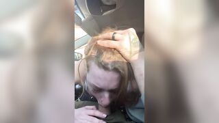 BlowJob: How do you feel about a head full of red hair to slam down on your cock?? ???????????? #4
