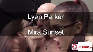 Blowjob Sandwich: Lyen Parker and Mira Sunset #1