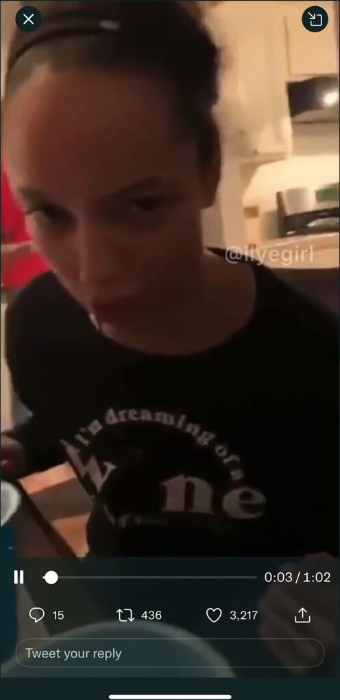 At a party