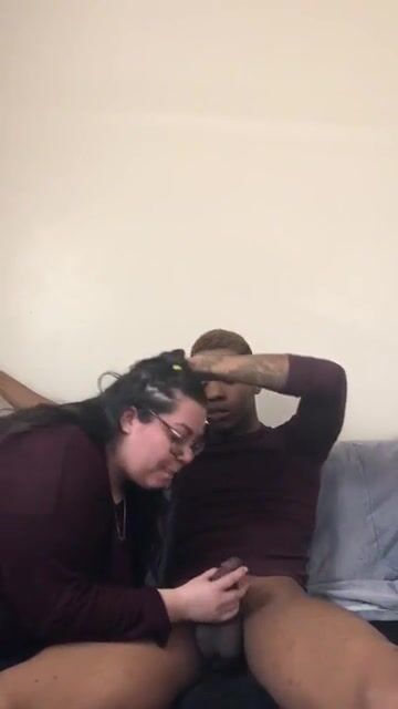 BBW Deepthroating Dick