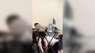 Casual Blowjob: Pleasing my man while he’s on a work call♥️ #5