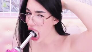 Elite Blowjob: Taking The Fuck Machine Deep #4