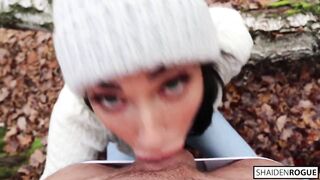 Elite Blowjob: Shaiden Deep In The Forest Giving Deepthroat!!! #5