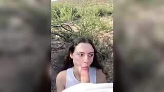 Elite Blowjob: College Cutie on a Hike #3