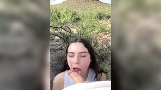 Elite Blowjob: College Cutie on a Hike #4