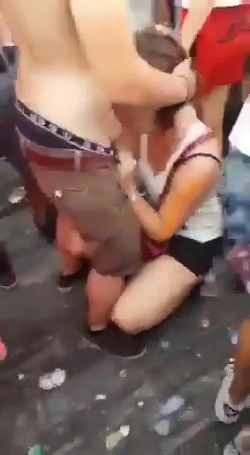 Blowjob At The Festival