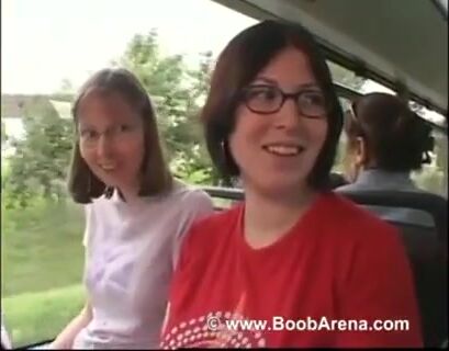 Giving A Blowjob On A Packed Bus
