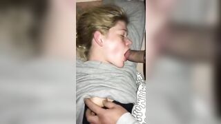 Blowjob with Suction: Girl next door calmly sucking #2