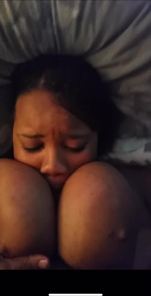 Ebony BBW cum hater TFBJ