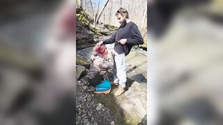 Deepthroat: now that nice weather is cumming , ill be filling her holes everywhere we go ???????? #5