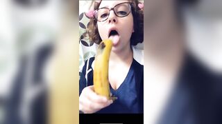 Deepthroat: I’m a big fan of bananas haha #1