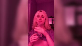 Deepthroat: i’m just a teen training my throat ???? #3