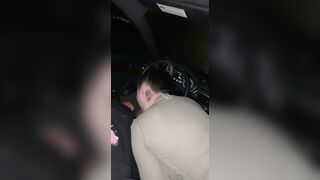 Deepthroat: Making him watch from the backseat #4