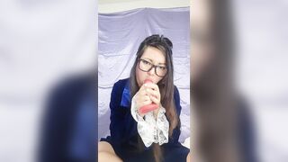 Deepthroat: Happy Halloween! 12 inch's down my throat. #3