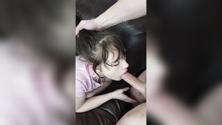Deepthroat: Getting my little Teenage Face used like a good girl #3