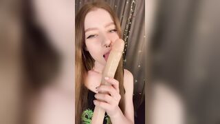 Deepthroat: Deeeeep on a double ended ???????? #2