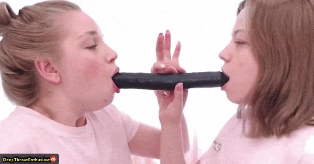 Involving a friend into DT Training: The Dildo Kiss