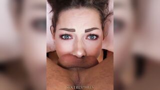 Deepthroat Queen: Amazing Throatpie And Facefuck #1