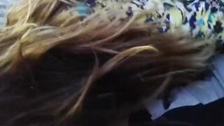 Throats: Public deepthroat on the train #2