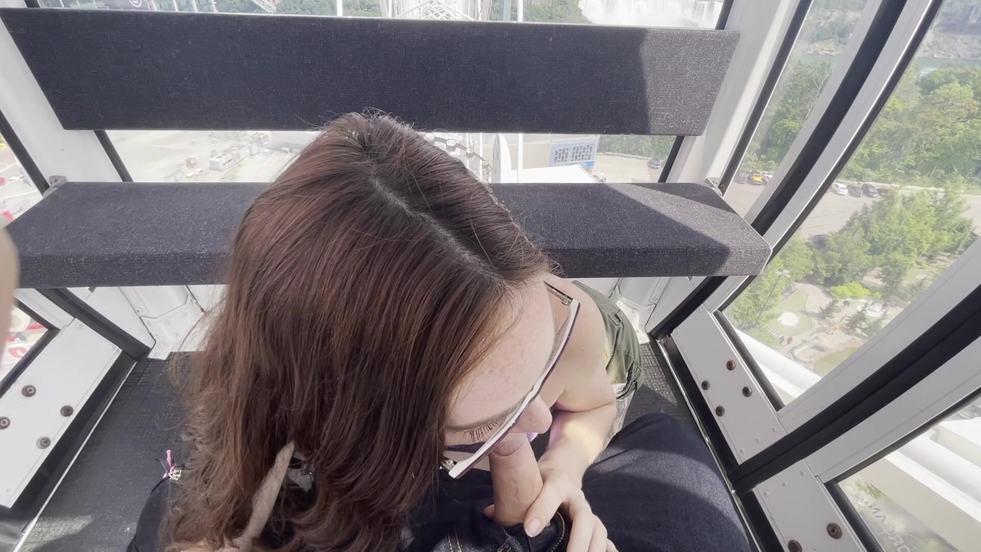 Fun on the Ferris wheel