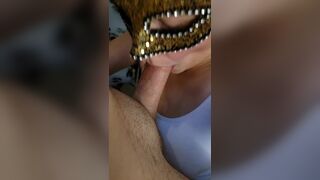 Throat Fucking: Safe to say I made his night haha who else loves mommy boobs? #4