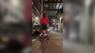 Ebony Throat: This lit asf! Idk who she is but if you tell me I'll find n post more of her vids #2