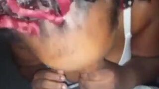 Ebony Throat: Big load #3