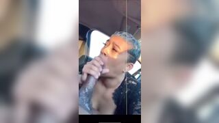 She pulls the nut out ????