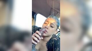 Ebony Throat: She pulls the nut out ???? #4