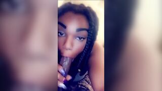 Ebony Throat: blowing down a third leg ???????? #1