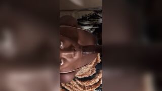 Ebony Throat: Good throat on a thick bih #4