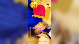 Ebony Throat: Hand gwuak combo crazy #4