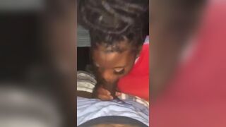 Ebony Throat: That Slob on my knob type throat #1