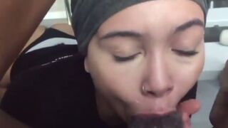 Ebony Throat: Aaliyah Hadid the throat goat ???????? #4